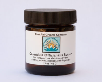 Calendula officinalis Butter Front of Jar