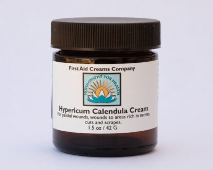 Hypericum Calendula Cream Front of Jar