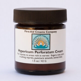 Hypericum Perfortum Cream Front of Jar