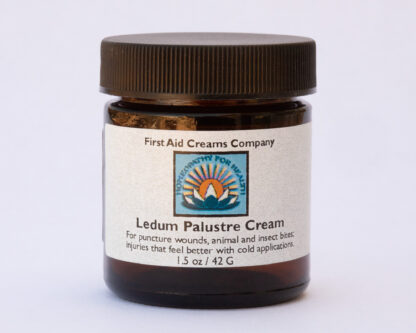 Ledum Palustre Cream Front of Jar