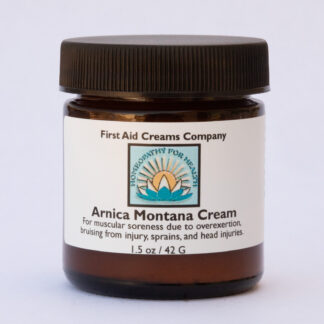Arnica Montana Cream Front of Jar